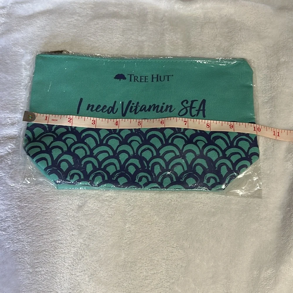 Tree Hut Vitamin Sea Canvas Makeup Pouch